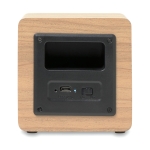 Coluna Bluetooth Eco Mini cor madeira terceira vista