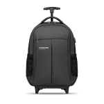 Mochila trolley personalizada com rodas para executivos Wheels cor cinzento vista principal terceira vista