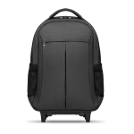 Mochila trolley personalizada com rodas para executivos Wheels cor cinzento quinta vista