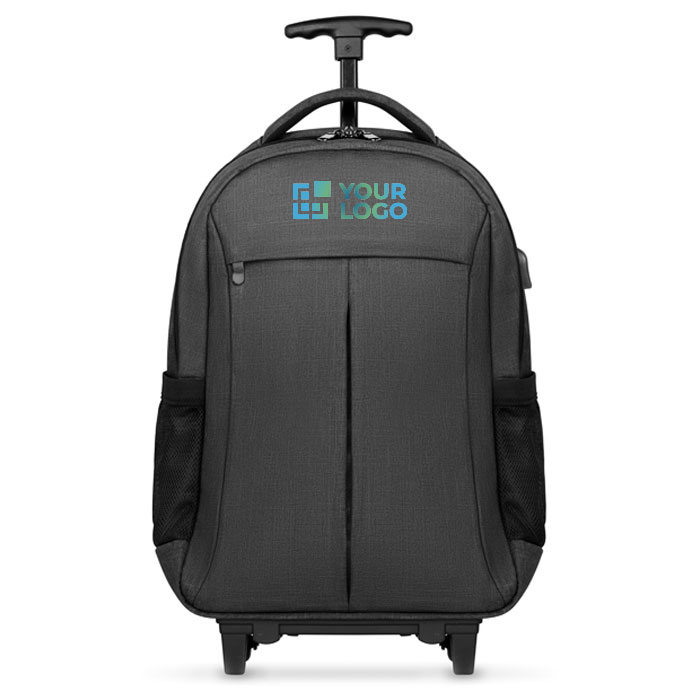 Mochila trolley personalizada com rodas para executivos Wheels vista principal