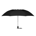 Elegante guarda-chuva dobrável e resistente ao vento ø102 Hurricane cor preto