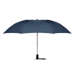 Elegante guarda-chuva dobrável e resistente ao vento ø102 Hurricane cor azul