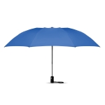 Elegante guarda-chuva dobrável e resistente ao vento ø102 Hurricane cor azul real