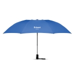 Elegante guarda-chuva dobrável e resistente ao vento ø102 Hurricane cor azul real vista principal