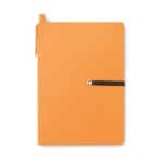 Completo set de caderno promocional A5 cor cor-de-laranja