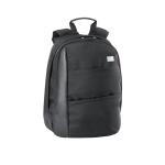 Mochila para portátil de 15,6'', exclusiva, de pele sintética Executive cor preto