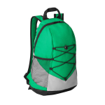 Mochila de viagem com bolsos de rede e alças acolchoadas Trekking cor verde