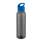 Elegante garrafa corporativa de plástico de cor preta 600ml Dark cor azul real