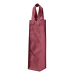 Saco para 1 garrafa em non-woven cor bordeaux