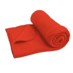 Manta barata em tecido polar para oferecer 180 g/m2 Basic Style cor vermelho