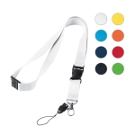 Lanyard com fecho de segurança (2cm) varias cores