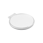 Espelho de bolso barato para oferecer de maquilhagem Singleview cor branco