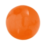 Bola de praia personalizada transparente colorida Mini cor cor-de-laranja