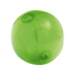 Bola de praia personalizada transparente colorida Mini cor verde-claro