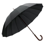 Guarda-chuva de 16 varetas cor preto