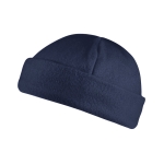 Gorro em tecido polar para publicidade cor azul