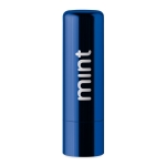 Bálsamo labial natural embalagem efeito metálico FPS 15 UVStick cor azul vista principal segunda vista