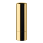 Bálsamo labial natural embalagem efeito metálico FPS 15 UVStick cor dourado segunda vista