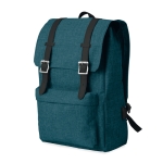 Mochila portátil de 15'', porta USB e alças decorativas San Francisco cor azul