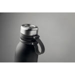 Garrafa térmica personalizada antigotas bicolor 600ml DoubleTwist cor preto segunda vista