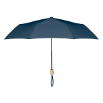 Guarda-chuva dobrável para empresas 21'' cor azul