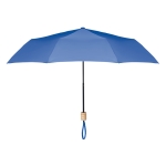 Guarda-chuva dobrável para empresas 21'' cor azul real