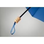 Guarda-chuva dobrável para empresas 21'' cor azul real quarta vista