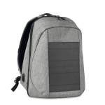 Mochila de merchandising para portátil de 13'' com carregador solar cor preto