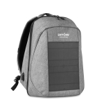 Mochila de merchandising para portátil de 13'' com carregador solar cor preto terceira vista principal