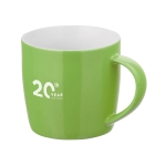 Caneca original para a sua empresa 370ml cor verde-claro imagem com logo