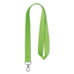 Lanyards personalizados baratos para eventos cor verde-lima