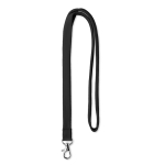 Lanyards tipo cordão de 10, 12 ou 15 mm de largura Lace cor preto