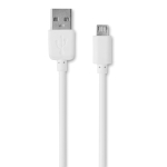 Adaptador com 3 conectores com impressão colorida Cable Fillprint cor branco quinta vista