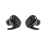 2 auriculares intra-auriculares estéreo com bluetooth e base Opera cor preto quarta vista