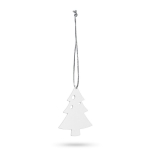 Decoração tipo árvore de Natal para pendurar Natalício Treetop cor branco