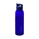 Garrafas para publicidade de tritan de cor chamativa 650ml Sunset Color cor azul transparente segunda vista frontal