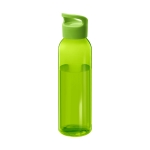 Garrafas para publicidade de tritan de cor chamativa 650ml Sunset Color cor verde transparente segunda vista frontal