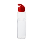 Garrafas personalizadas de tritan com tampa de rosca 650ml Sunset cor vermelho