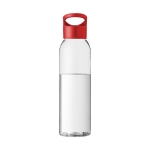 Garrafas personalizadas de tritan com tampa de rosca 650ml Sunset cor vermelho segunda vista frontal