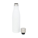 Garrafa térmica personalizada com pintas 500ml Avenue Lane Trend cor branco segunda vista