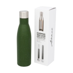 Garrafa térmica personalizada com pintas 500ml Avenue Lane Trend cor verde