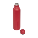 Garrafa térmica personalizada, sem condensação 510ml Avenue Centre cor vermelho