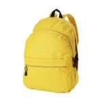 Mochila publicitária de estilo juvenil cor amarelo