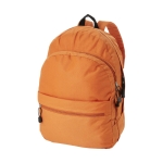 Mochila publicitária de estilo juvenil cor cor-de-laranja