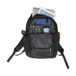 Mochilas publicitárias com proteção RFID para PC de 15'' SafeGuard cor preto segunda vista