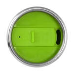 Copo térmico personalizável para empresas cor verde-lima
