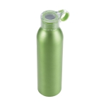 Garrafa promocional antiderrame com acabamento mate Aluring 650ml cor verde-claro