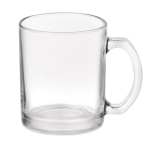 Caneca de vidro para sublimação cor transparente