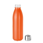 Garrafa de vidro colorida com tampa de aço 650ml UrbanStyle Crystal cor cor-de-laranja segunda vista