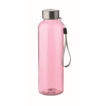 Garrafas de água de plásticos reciclados 500ml Downtown RPET cor cor-de-rosa transparente